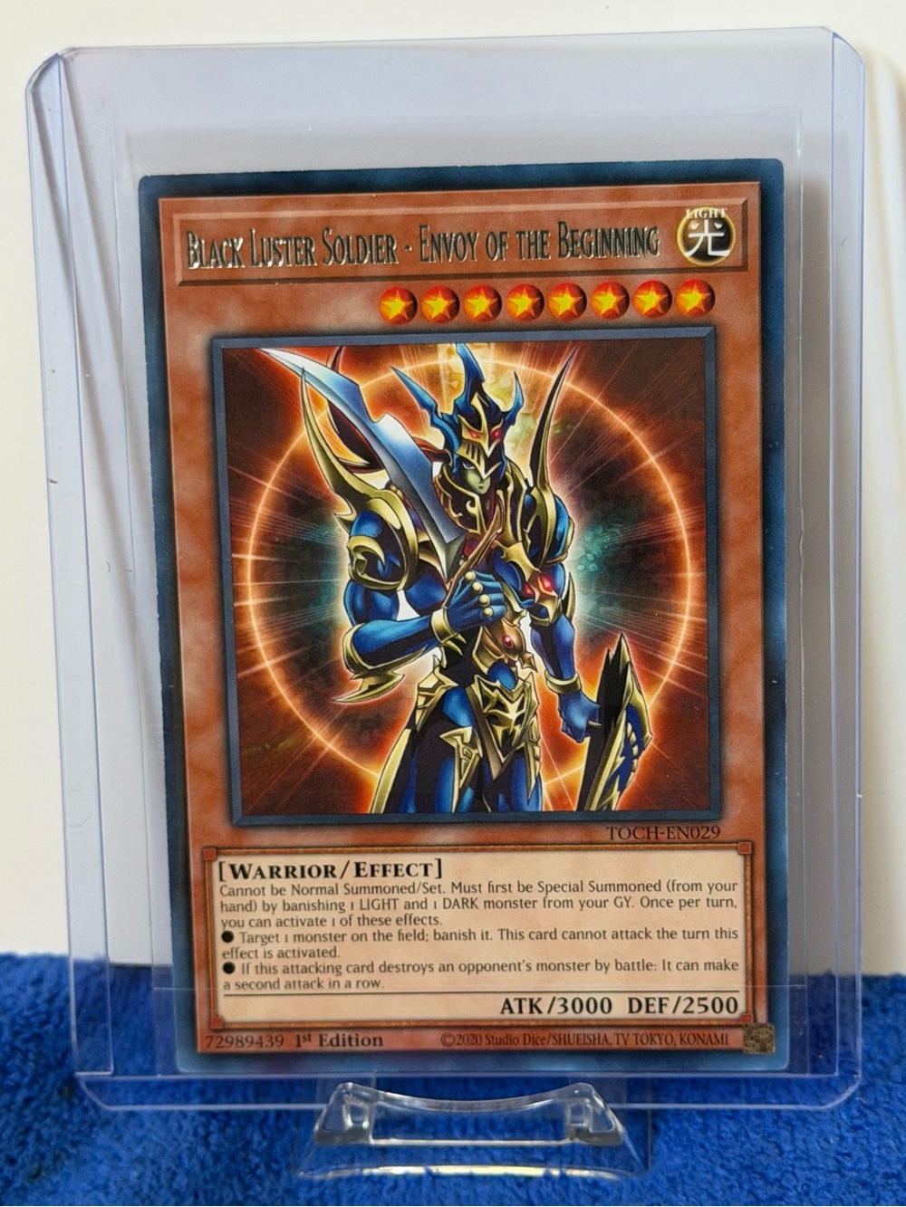 Black Luster Soldier - Envoy Of The Beginning - TOCH-EN029 - Collectors 1st NM